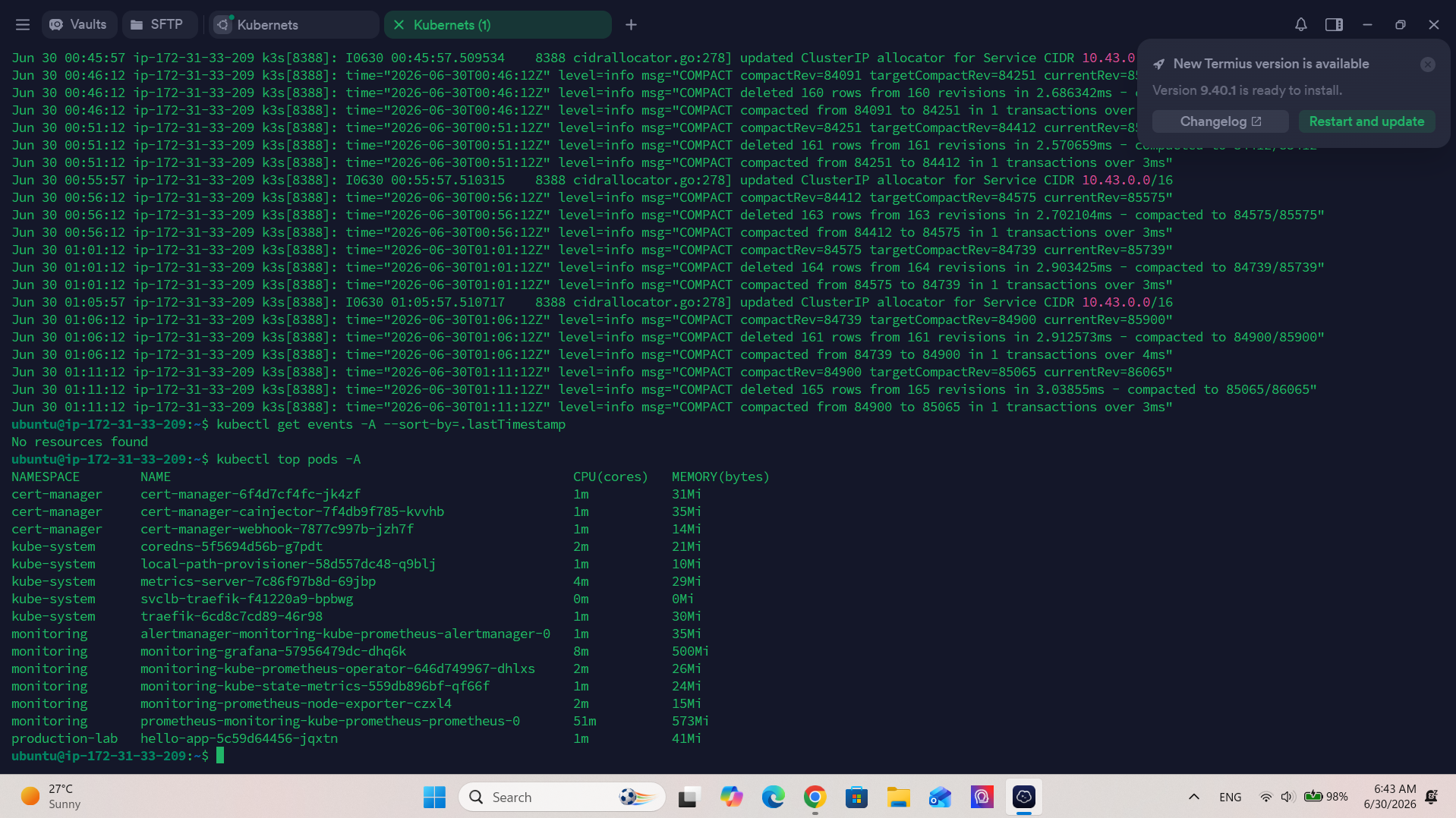 Docker project preview